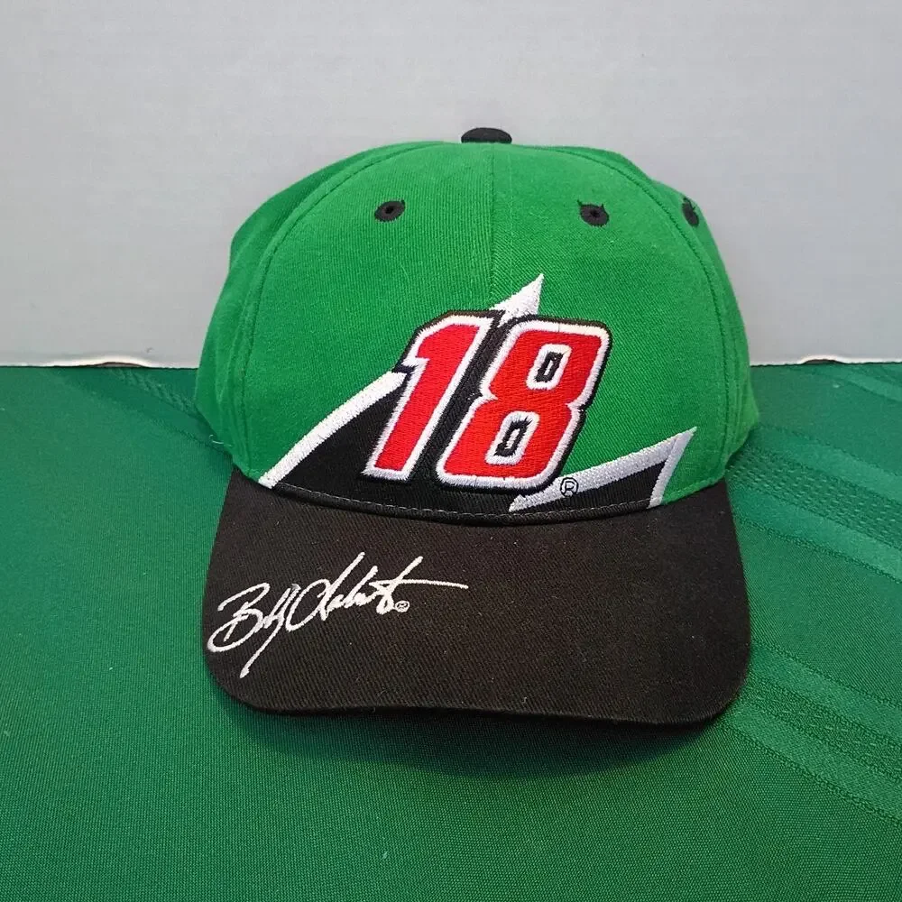 VTG Nascar Hat Cap Bobby Labonte #18 Chase Authentics Interstate Batteries Child